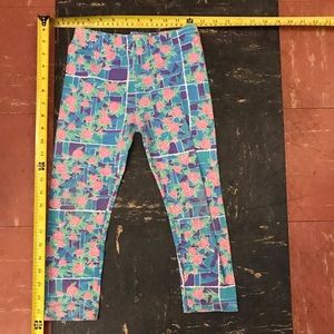 Vintage Colorful Rose Print Leggings